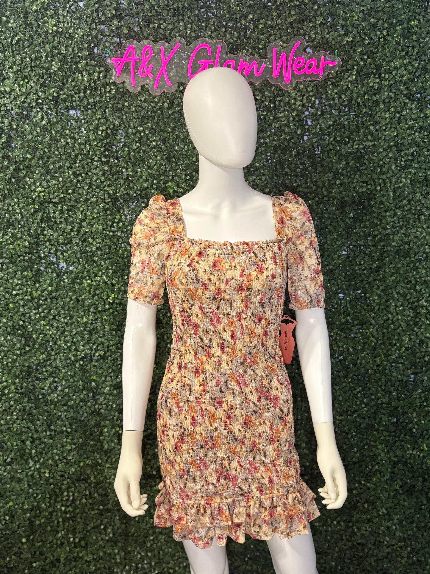 Floral Dress - Elegant Feminine Dress