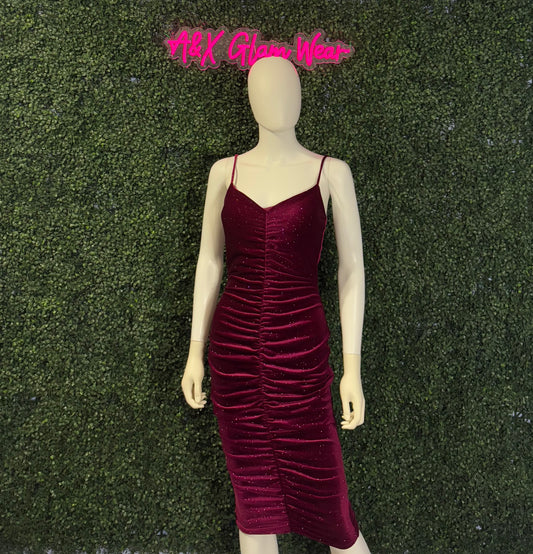 Pink Sequin Dress