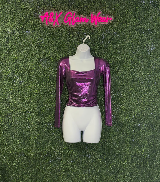 Purple Long Sleeve Shirt